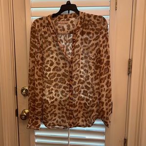 Leopard blouse